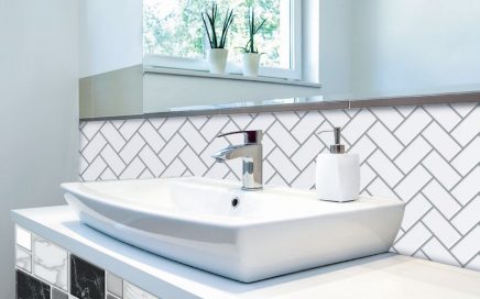 Herringbone Mono Bathrooms and Kitchen Tiles